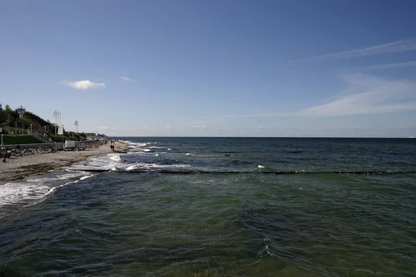 Baltic Beach Kuehlungsborn — Stock Photo, Image