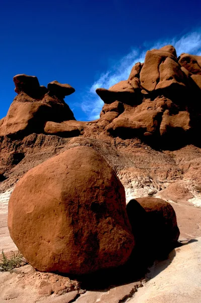 Paisagem Rochosa Geologia Arenito — Fotografia de Stock