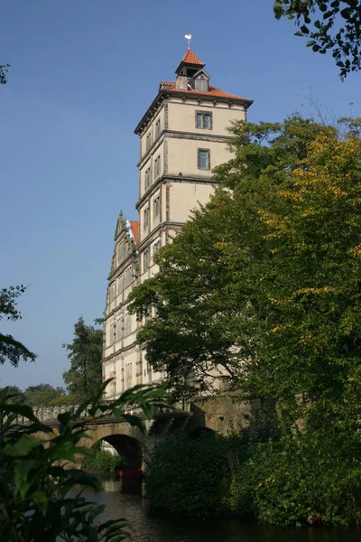 Κάστρο Φρένο Στο Lipperland Hansestadt Λέμγκο — Φωτογραφία Αρχείου