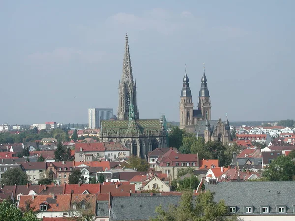 Utsikt Över Speyer Från Taket Sjukhuset — Stockfoto