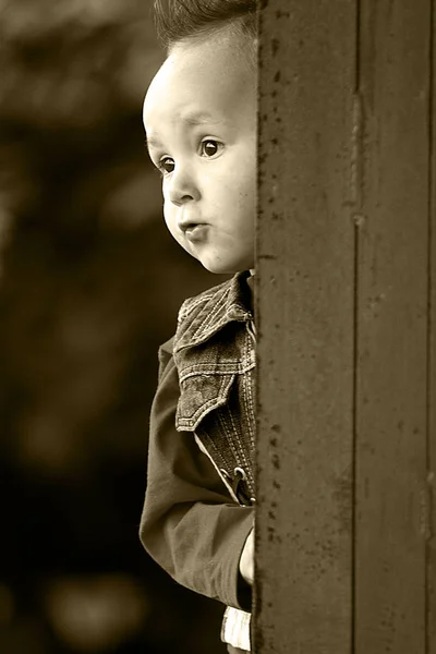 Lindo Retrato Infantil Concepto Infancia Feliz — Foto de Stock