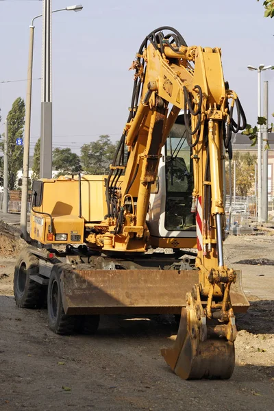 Imagem Canteiro Obras — Fotografia de Stock