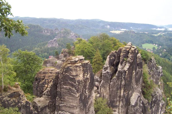 Sziklás Táj Homokkő Geológia — Stock Fotó