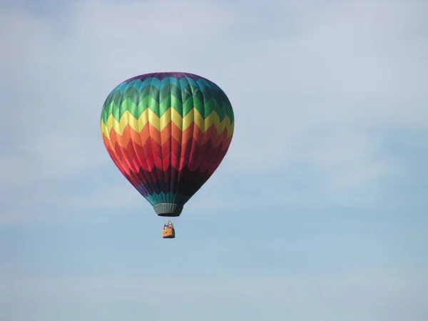 Kolorowy Balon Gorące Powietrze — Zdjęcie stockowe