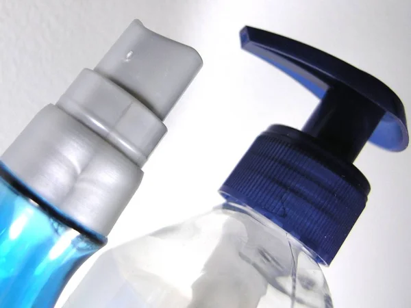 Spray Incontra Dispenser Sapone — Foto Stock