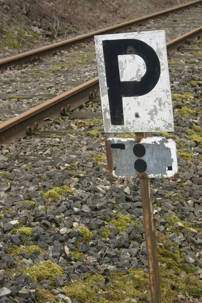 Old Railroad Railway — Stock Photo, Image