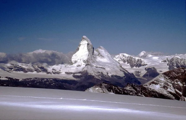 Blick Von Unten Auf Das Rimfischhorn — Stockfoto