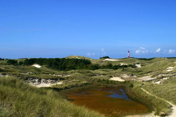 Deniz Fenerine Giden Yol — Stok fotoğraf