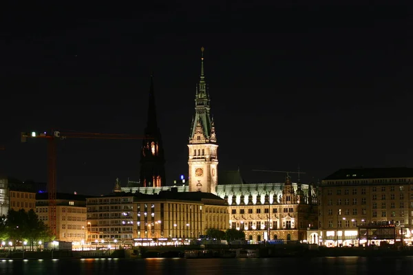 Гамбург Крупный Портовый Город Севере Германии — стоковое фото