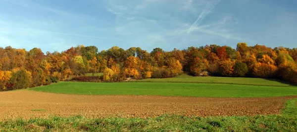 Живописный Вид Красивый Осенний Пейзаж — стоковое фото