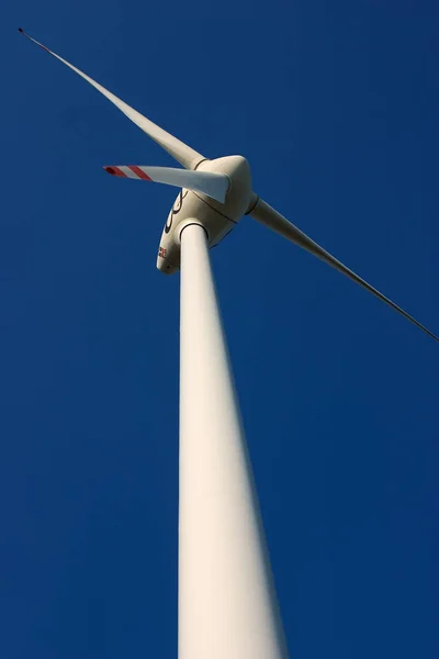 Windenergie Windmolen — Stockfoto