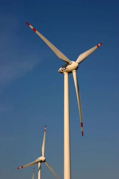 Energía Eólica Molino Viento — Foto de Stock