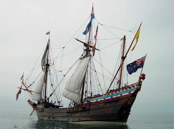 Szenische Ansicht Von Segelboot Details — Stockfoto