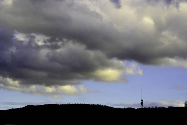 Cloudscape Ατμόσφαιρα Ουρανός Σύννεφα — Φωτογραφία Αρχείου