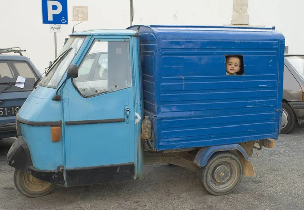 Gros Plan Portrait Mignon Enfant — Photo