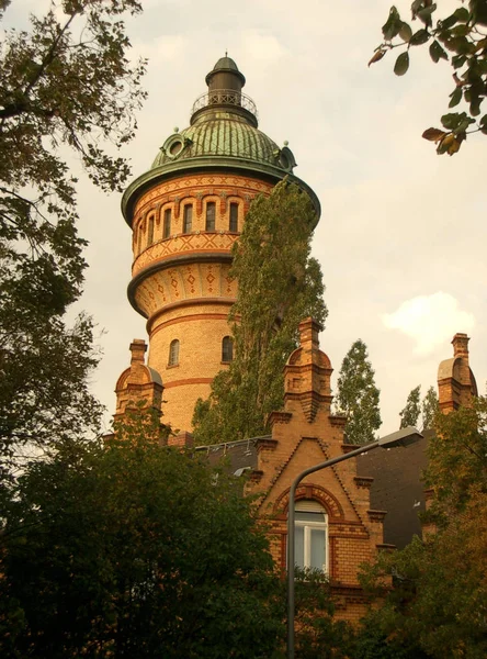 Ein Alter Wasserturm Darmstadt — Stockfoto