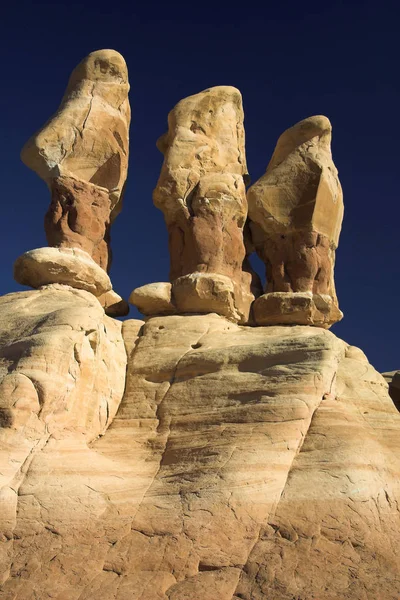 Este Retrato Foi Feito Exame Monumento Nacional Grande Staircase Escalante — Fotografia de Stock