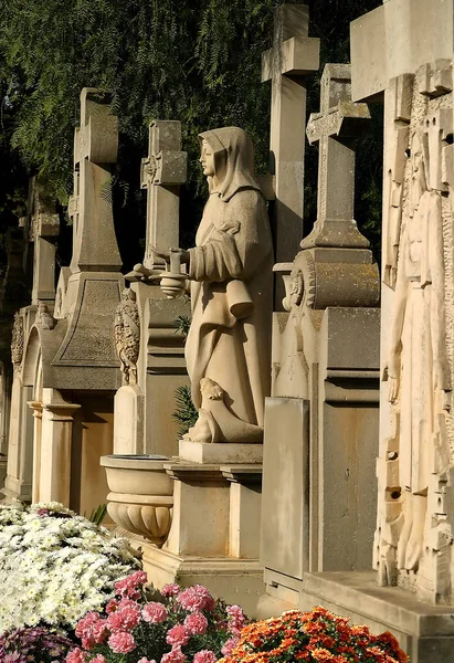 2004 Cementiri Palma Mallorca Dia Los Muertos — Stock fotografie