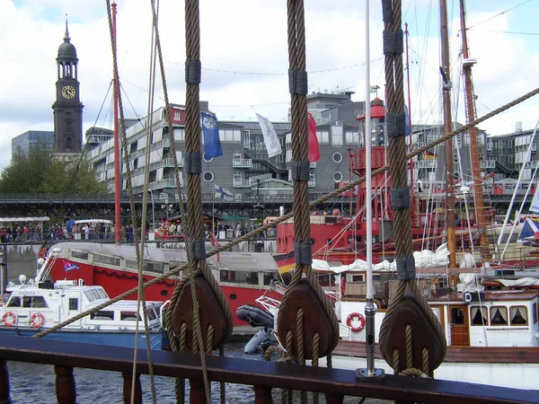 Hamburg Liman Doğum Günü 2005 — Stok fotoğraf