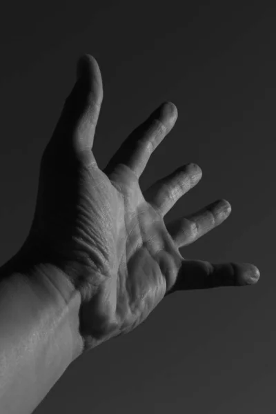 Closeup Hand Sign Gesture — Stock Photo, Image