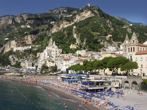 Une Fois Amalfi Était Une République Maritime Puissante 1343 Grandes — Photo