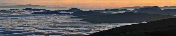 Mira Las Alps Fischbach Steiermakr Austria Npanorama Desde Frames Nlg —  Fotos de Stock