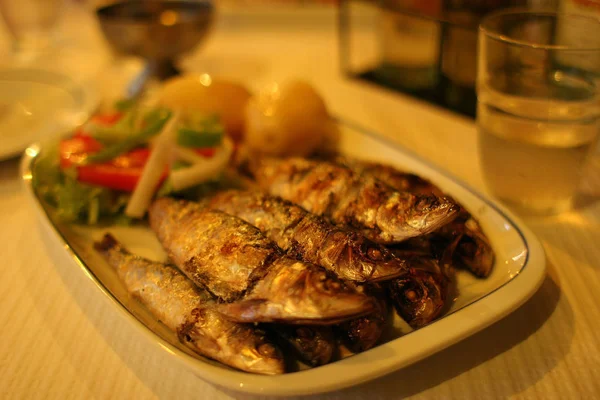 Sardines Mediterranean Sea Food — Stock Photo, Image