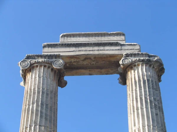 Partial View Temple Apollo Didyma — Stock Photo, Image