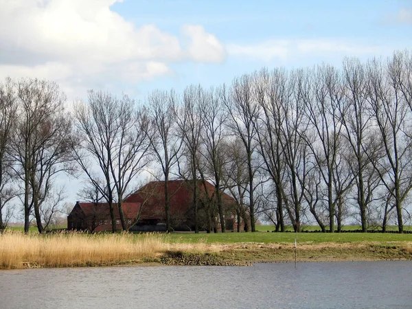 Bauernhof Der Unterweser — Stockfoto