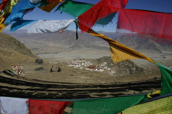 Monasterio Ganden Tibet Febrero 2005 —  Fotos de Stock