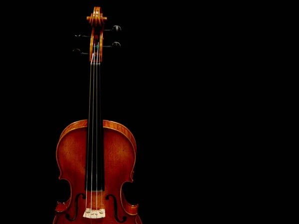 Βιολί Μουσικό Όργανο Κοντινό Πλάνο — Φωτογραφία Αρχείου