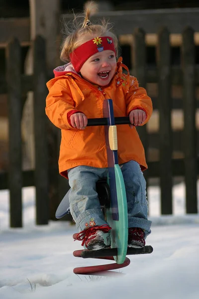 Schattig Kinderportret Gelukkig Kinderconcept — Stockfoto