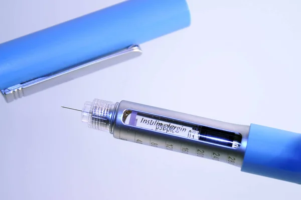 Insülin Kalemler Kaydediliyor — Stok fotoğraf