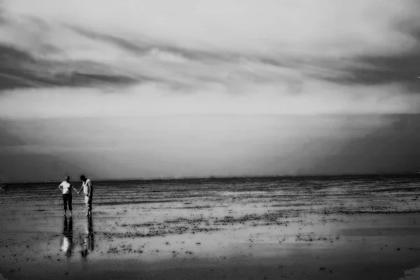 Plaży Cuxhaven — Zdjęcie stockowe