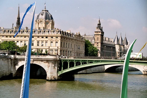 Vista Panorámica Arquitectura Del Puente — Foto de Stock