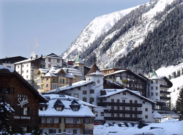 Ischgl Morgen — Stockfoto