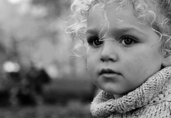 Retrato Infantil Bonito Conceito Infância Feliz — Fotografia de Stock