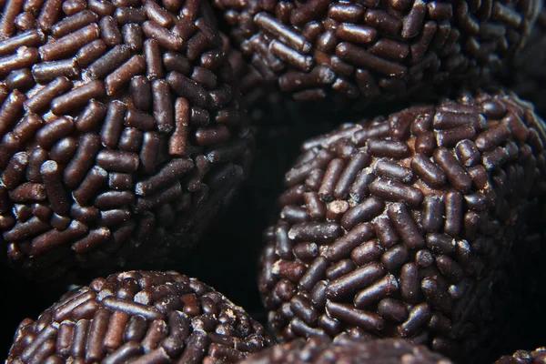 Κόκκους Καφέ Και Κομματάκια Σοκολάτας — Φωτογραφία Αρχείου