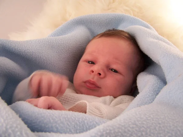 Retrato Bebé Lindo — Foto de Stock