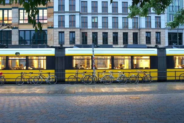 Straßenbahn Hackischen Markt — Stockfoto