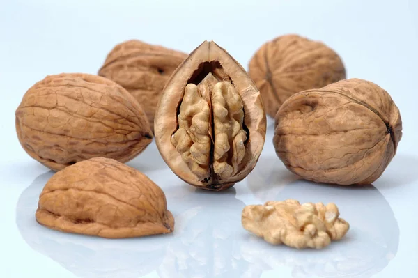 Walnuts Brown Nuts Food — Stock Photo, Image