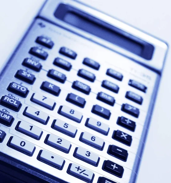 Hesap Makinesi Finansmanı Matematik Sayımı Düğmeler — Stok fotoğraf