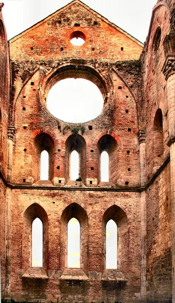 Abbazia San Galgano — Fotografia de Stock