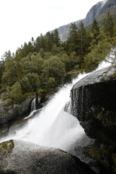 Waterval Natuur Waterstroom — Stockfoto