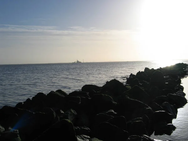 Scenisk Över Segelbåt Detaljer — Stockfoto