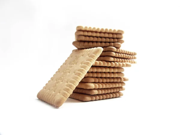 Delicious Bake Cookies Biscuits — Stock Photo, Image