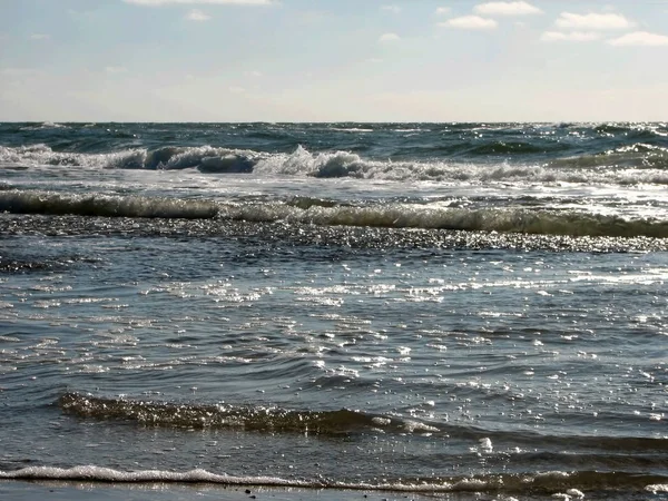 北の海は砂の上にあり — ストック写真