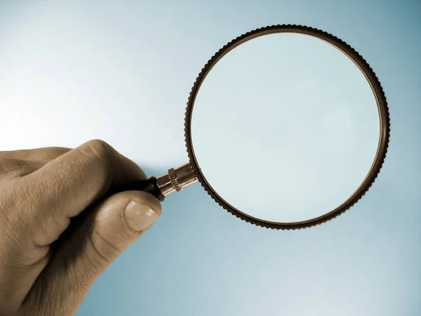 Magnifying Glass Convex Lens — Stock Photo, Image