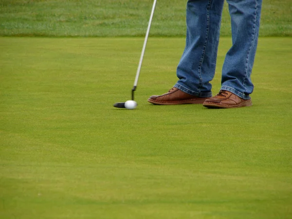 Golfballspiel Sportkonzept — Stockfoto