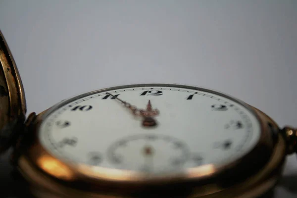 Vue Rapprochée Horloge Simple — Photo